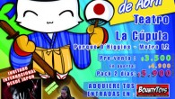 Anime Festival Recargado : 21 y 22 Abril Este 21 y 22 de Abril, en el Teatro la cúpula del Parque O´Higgins se llevará a cabo una nueva versión recargada de Anime Festival con una nueva imagen y muchas sorpresas.